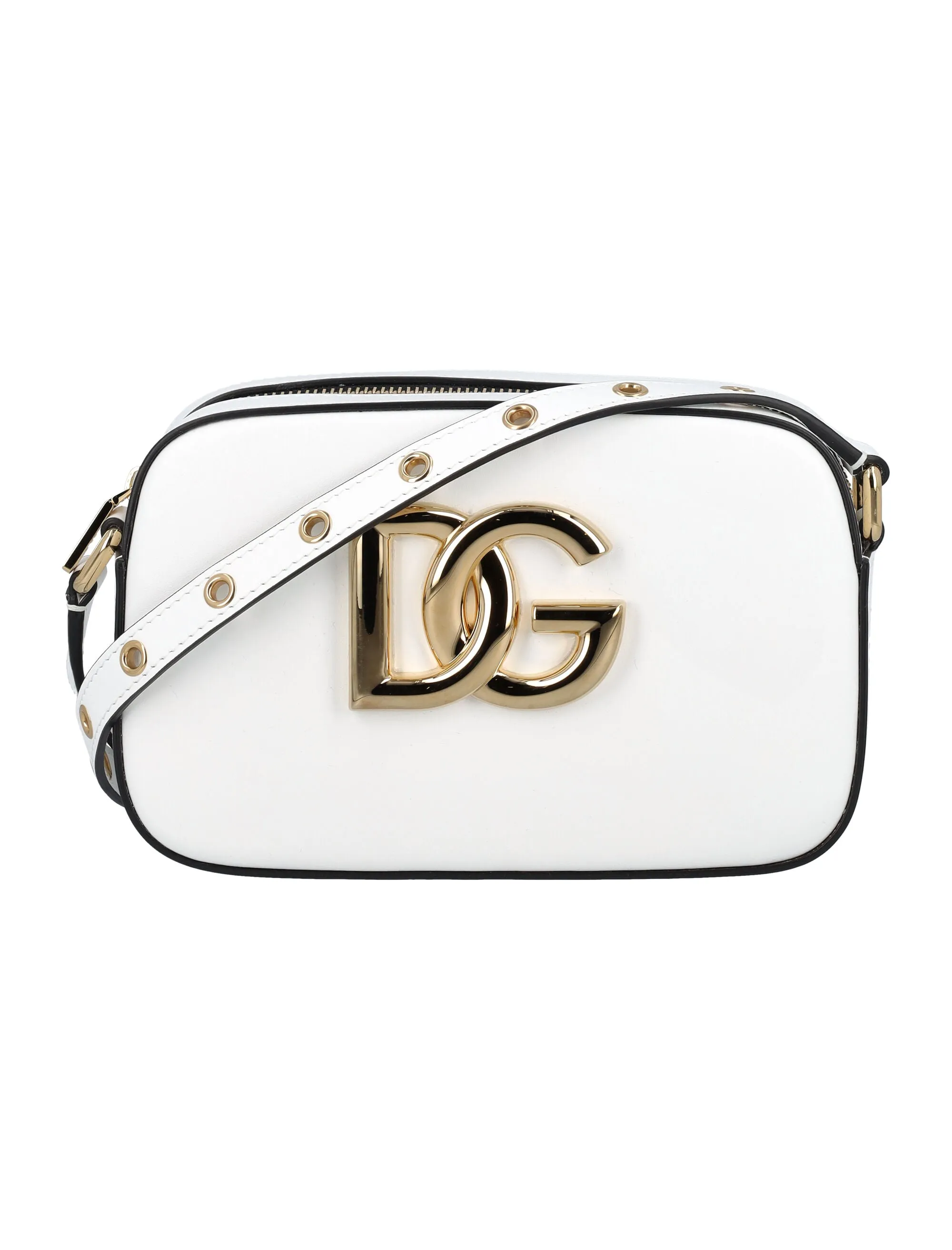 Dolce & Gabbana 3.5 Logo Plaque Crossbody Bag