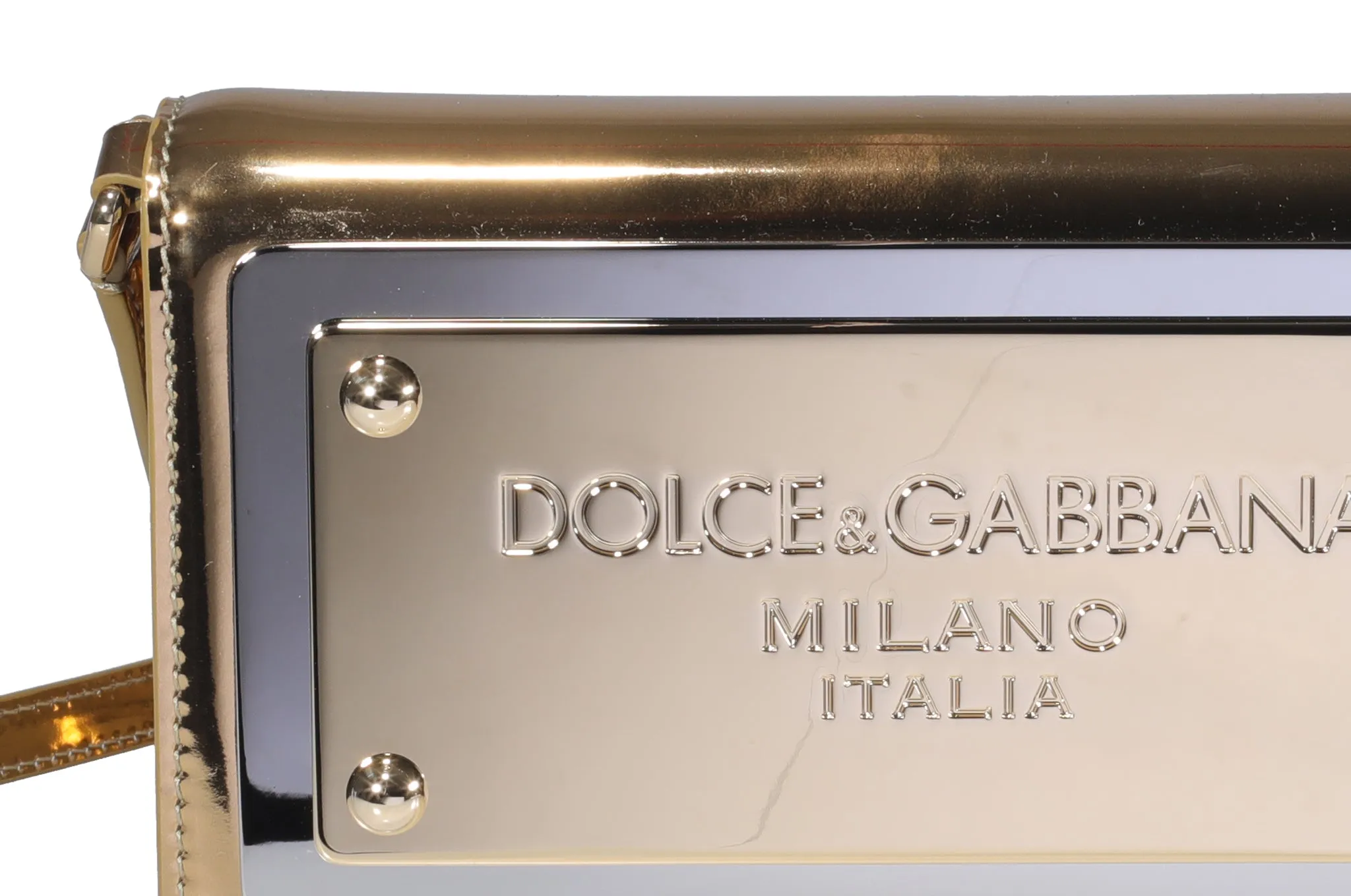 Dolce & Gabbana Branded Plate Crossbody Bag