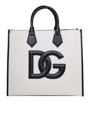 Dolce & Gabbana Logo Embossed Tote Bag