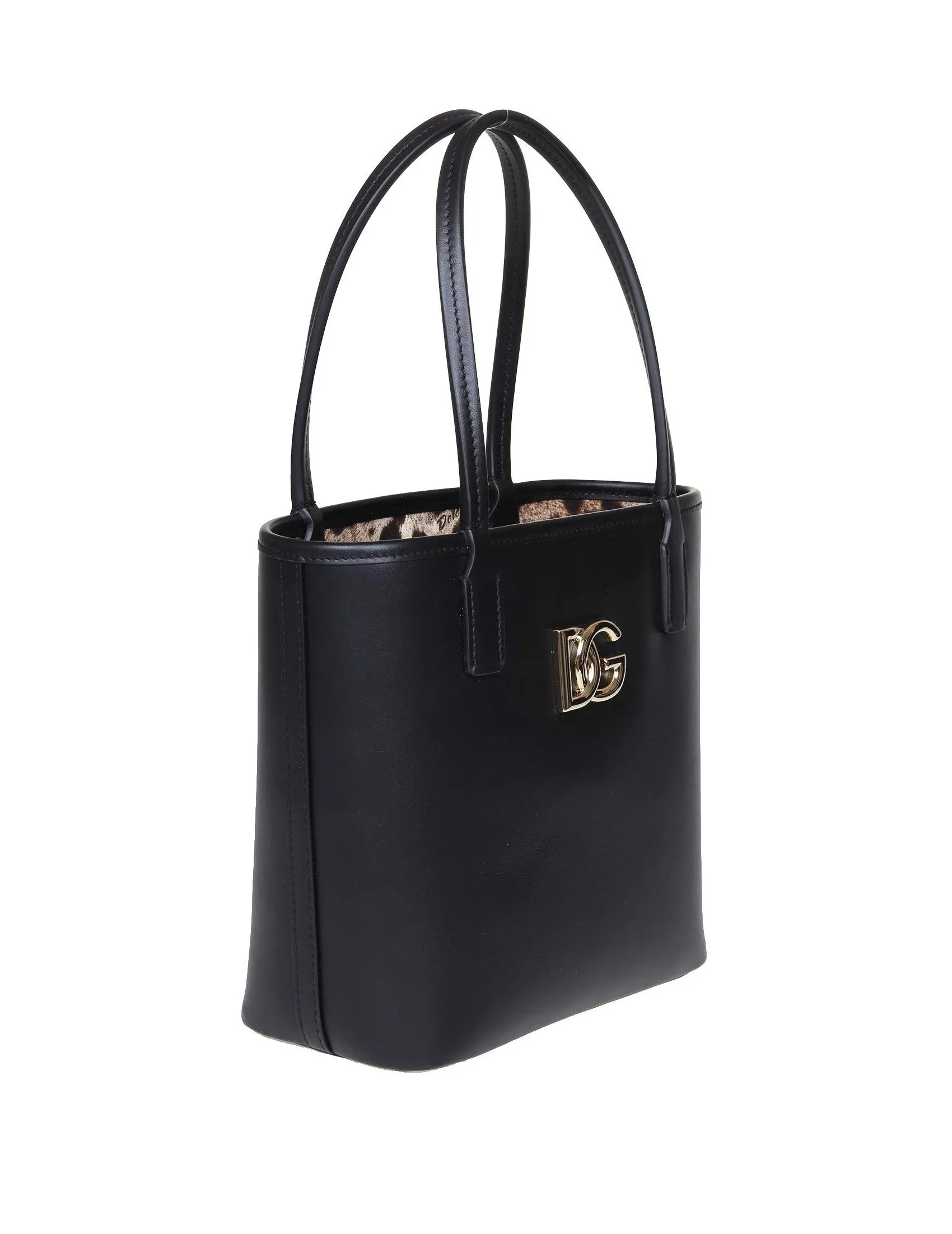 Dolce & Gabbana Logo Plaque Top Handle Bag