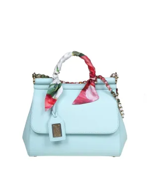 Dolce & Gabbana Scarf Embellished Medium Sicily Bag