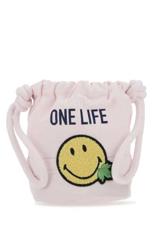 Dsquared2 Slogan Printed Drawstring Tote Bag