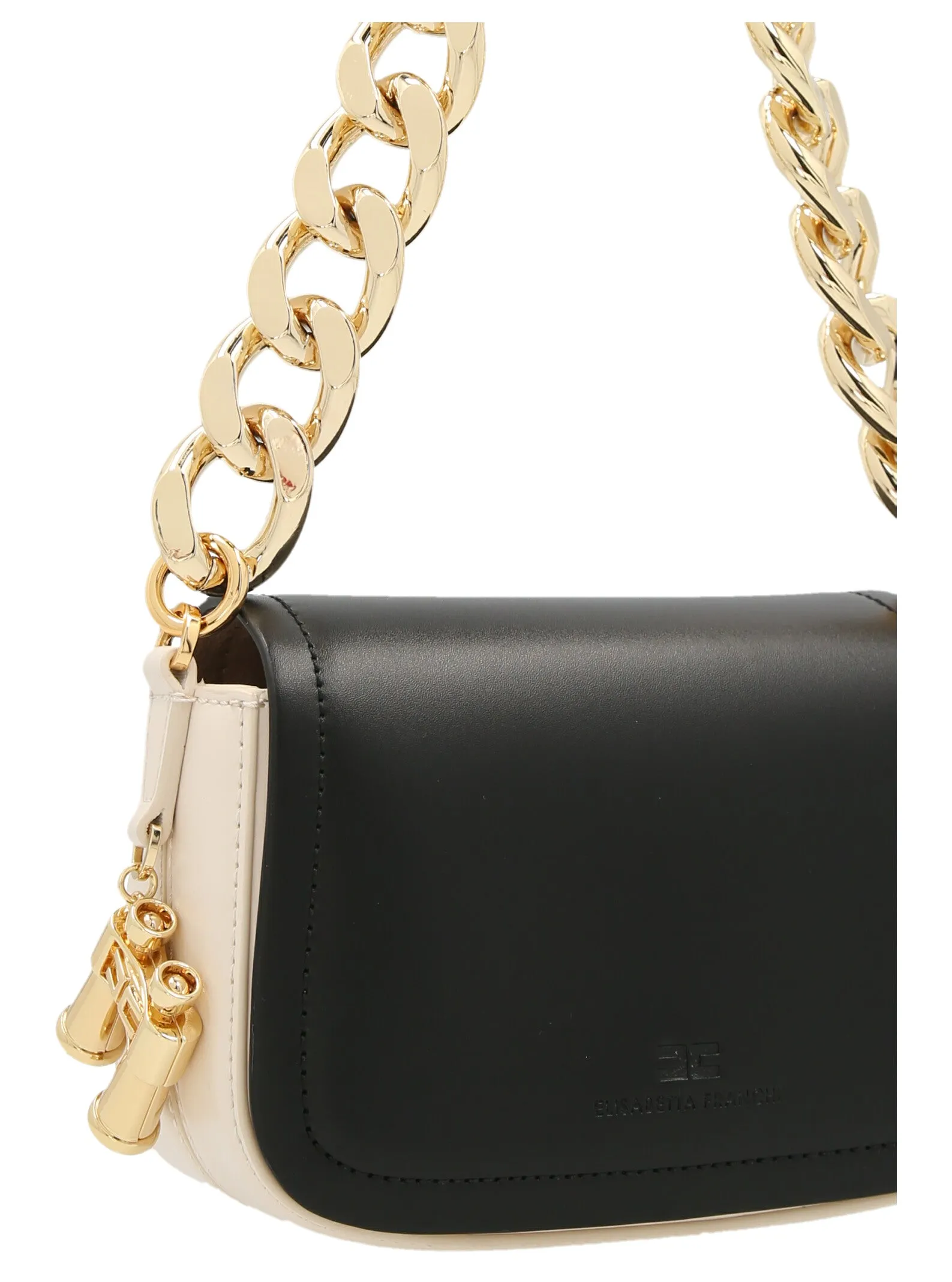 Elisabetta Franchi Chain-Detailed Mini Shoulder Bag