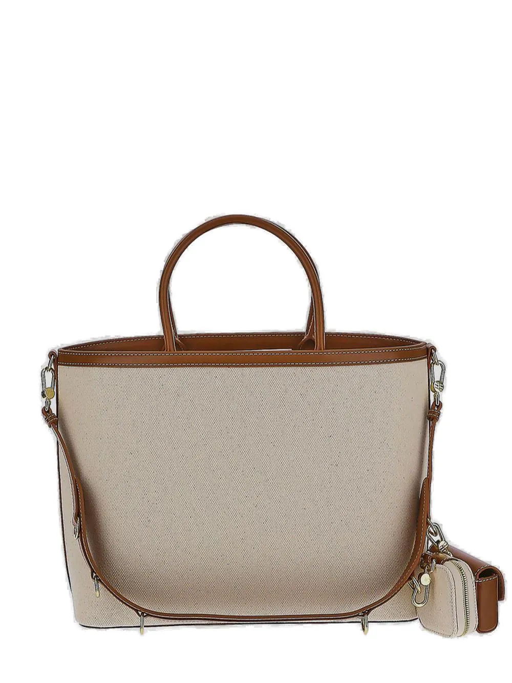 Elisabetta Franchi Logo Plaque Large Tote Bag