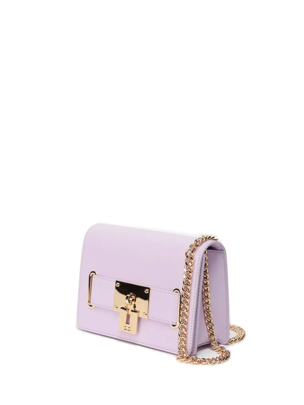 Elisabetta Franchi Padlock-Detailed Shoulder Bag