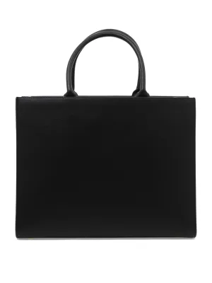 Elisabetta Franchi Perforated-Logo Tote Bag