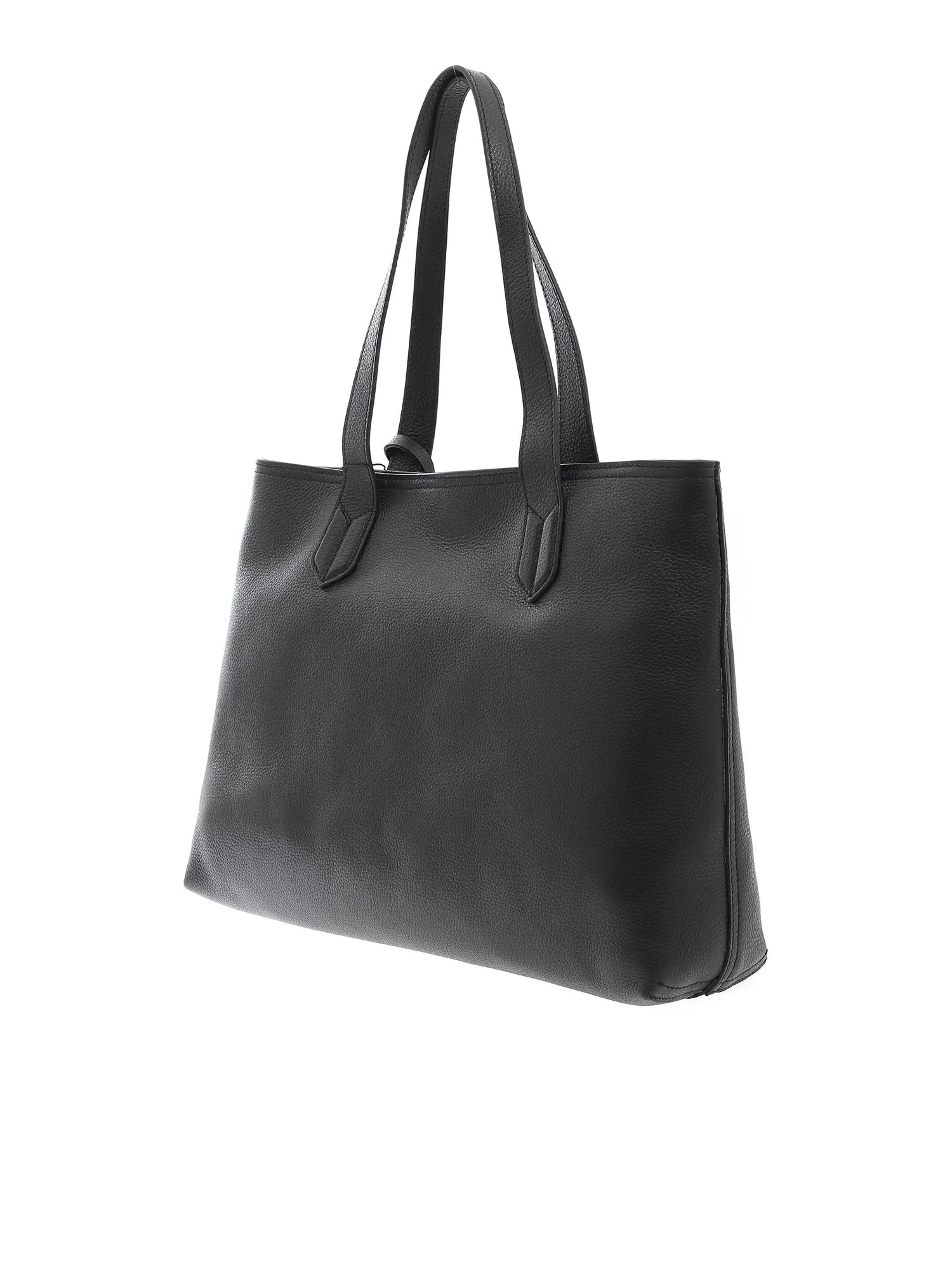 Emporio Armani Logo Detailed Tote Bag