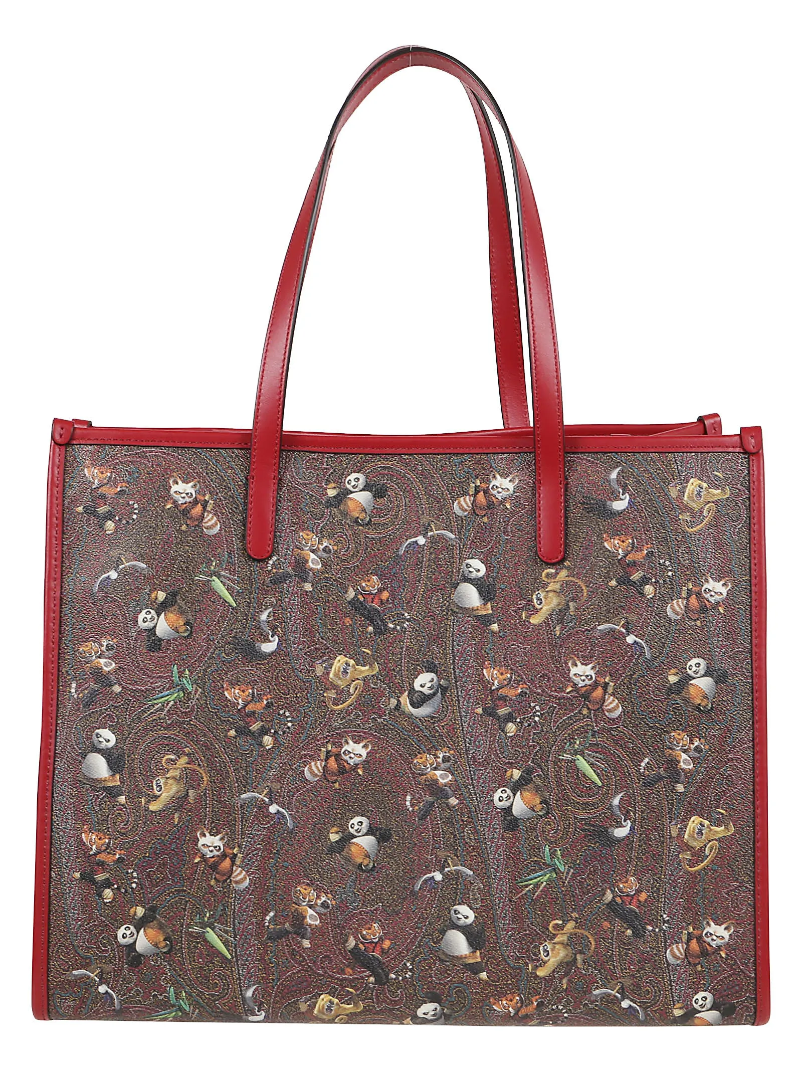 Etro Double Handle Graphic-Printed Tote Bag
