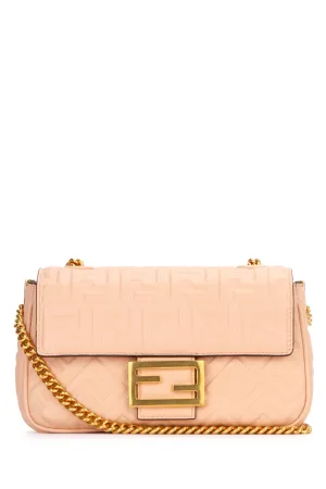 Fendi FF Motif Chained Shoulder Bag