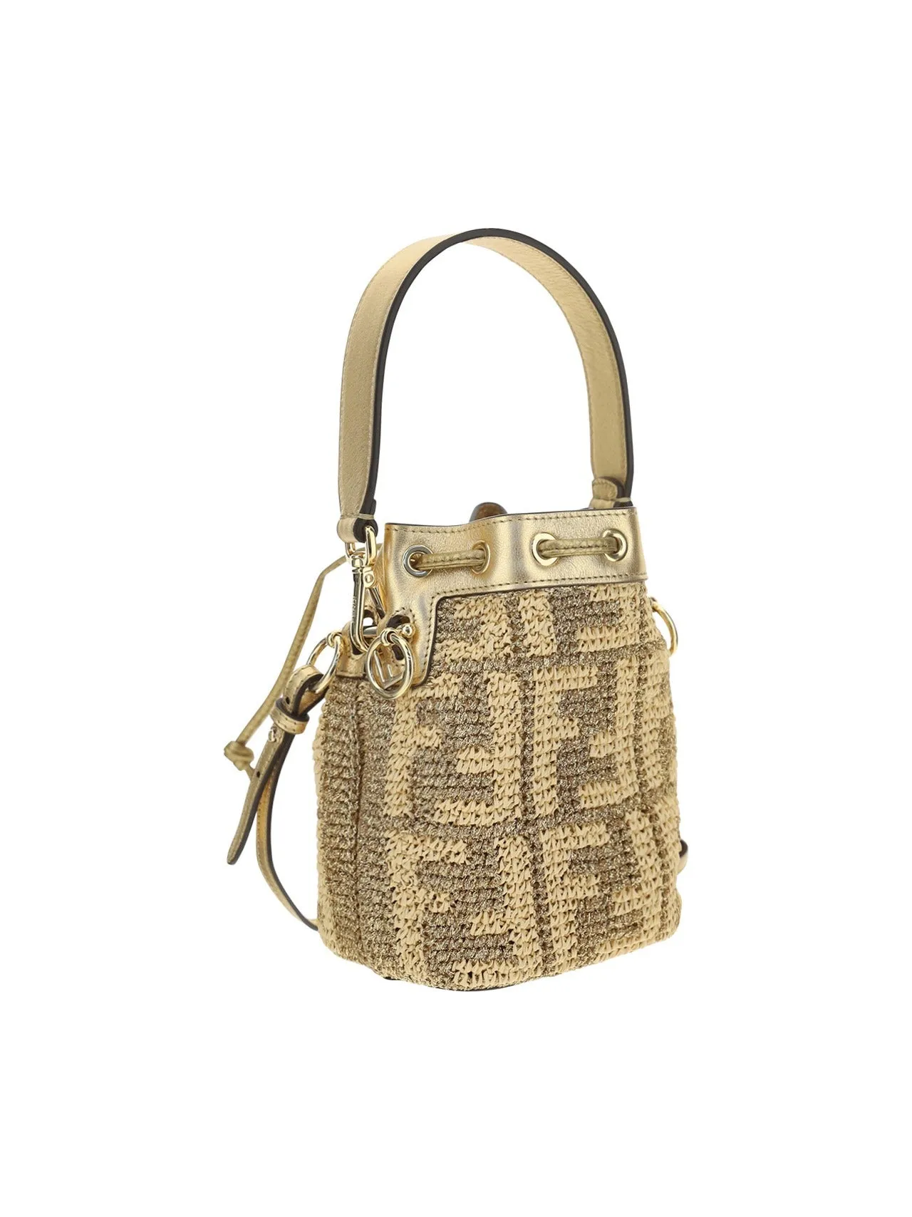 Fendi Mini Mon Tresor Crochet Crossbody Bag