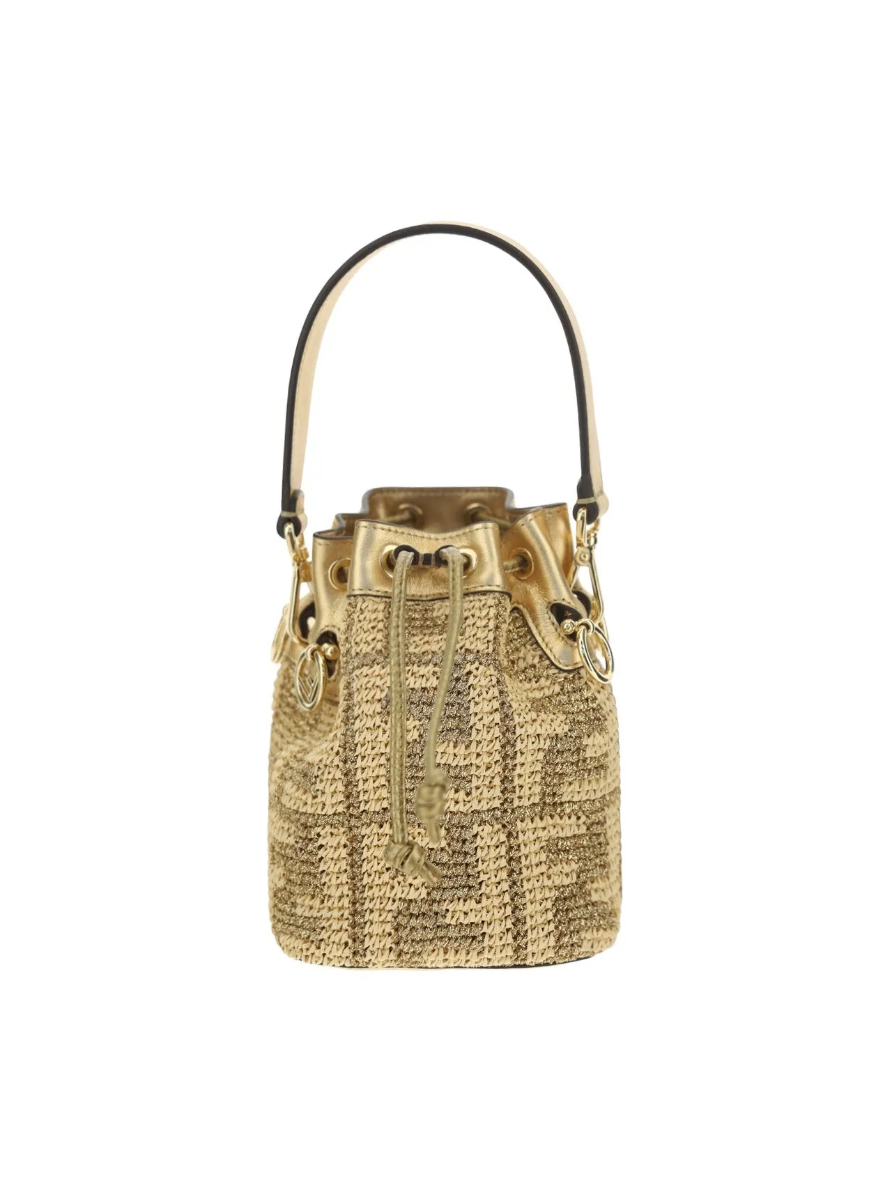 Fendi Mini Mon Tresor Crochet Crossbody Bag