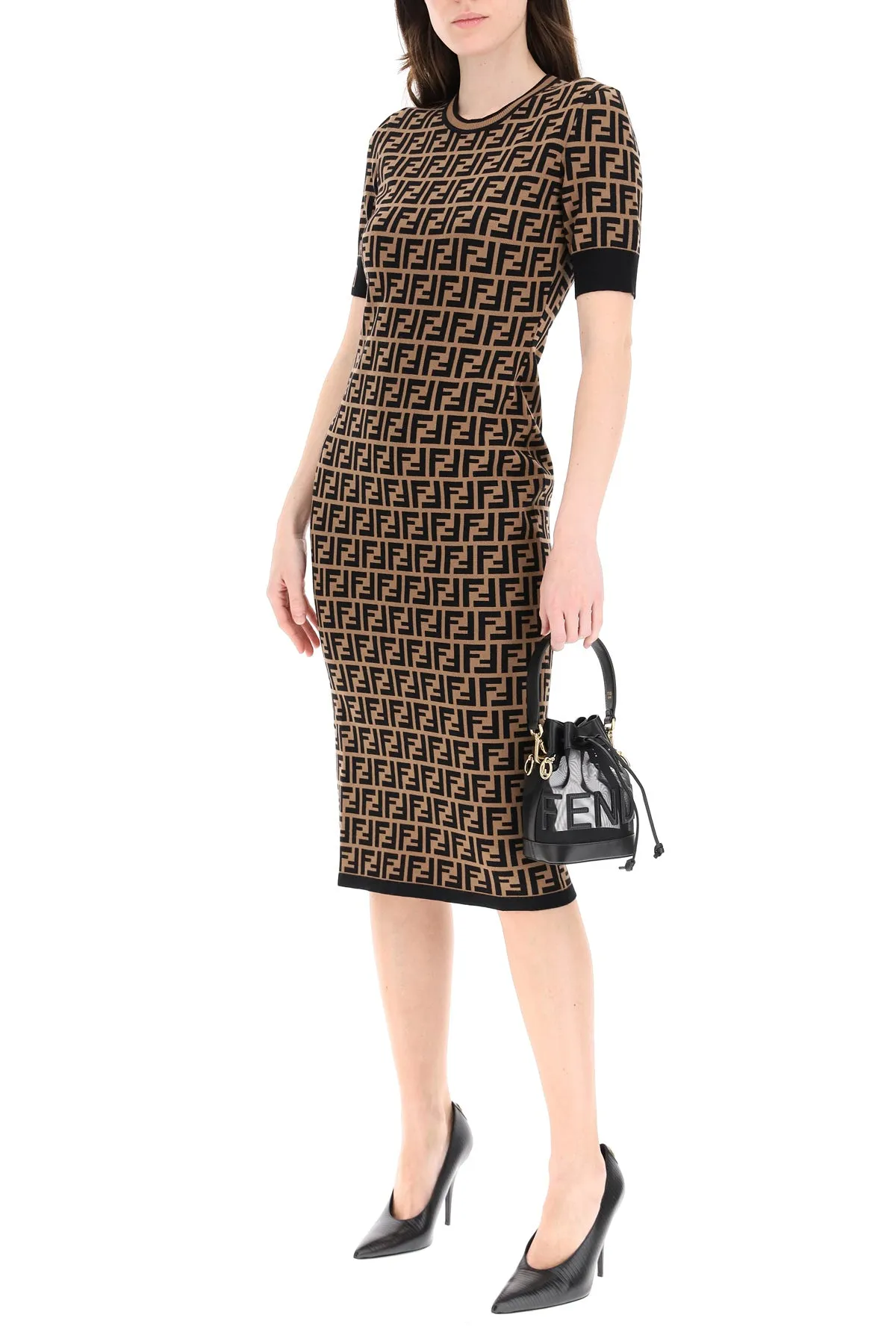 Fendi Mon Tresor Mini Bucket Bag