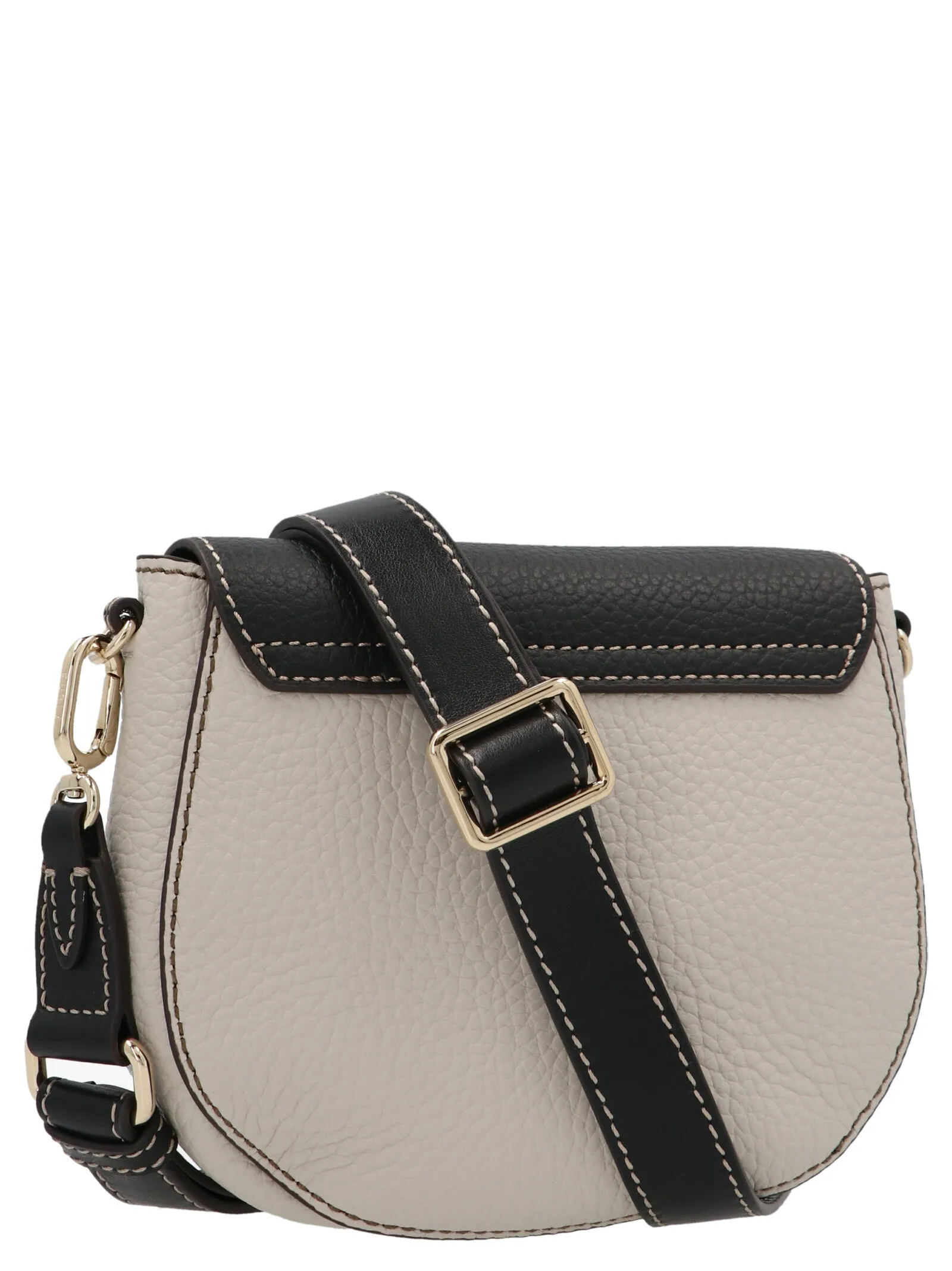 Furla Colour-Blocked Logo Engraved Crossbody Bag