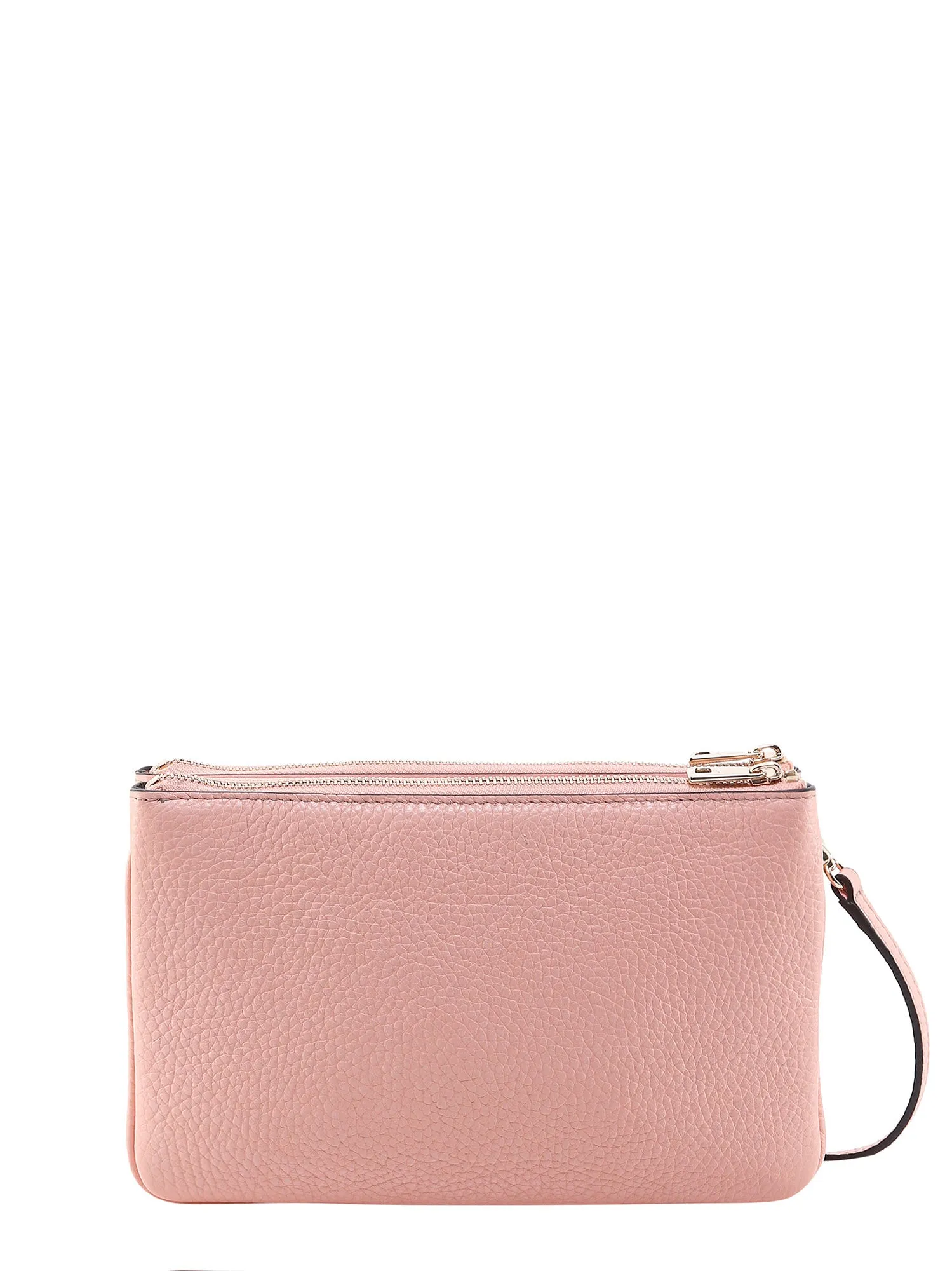 Furla Logo Debossed Top Zip Crossbody Bag
