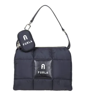 Furla Padded Logo Printed Crossbody Bag