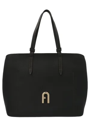 Furla Primula Logo Plaque Tote Bag