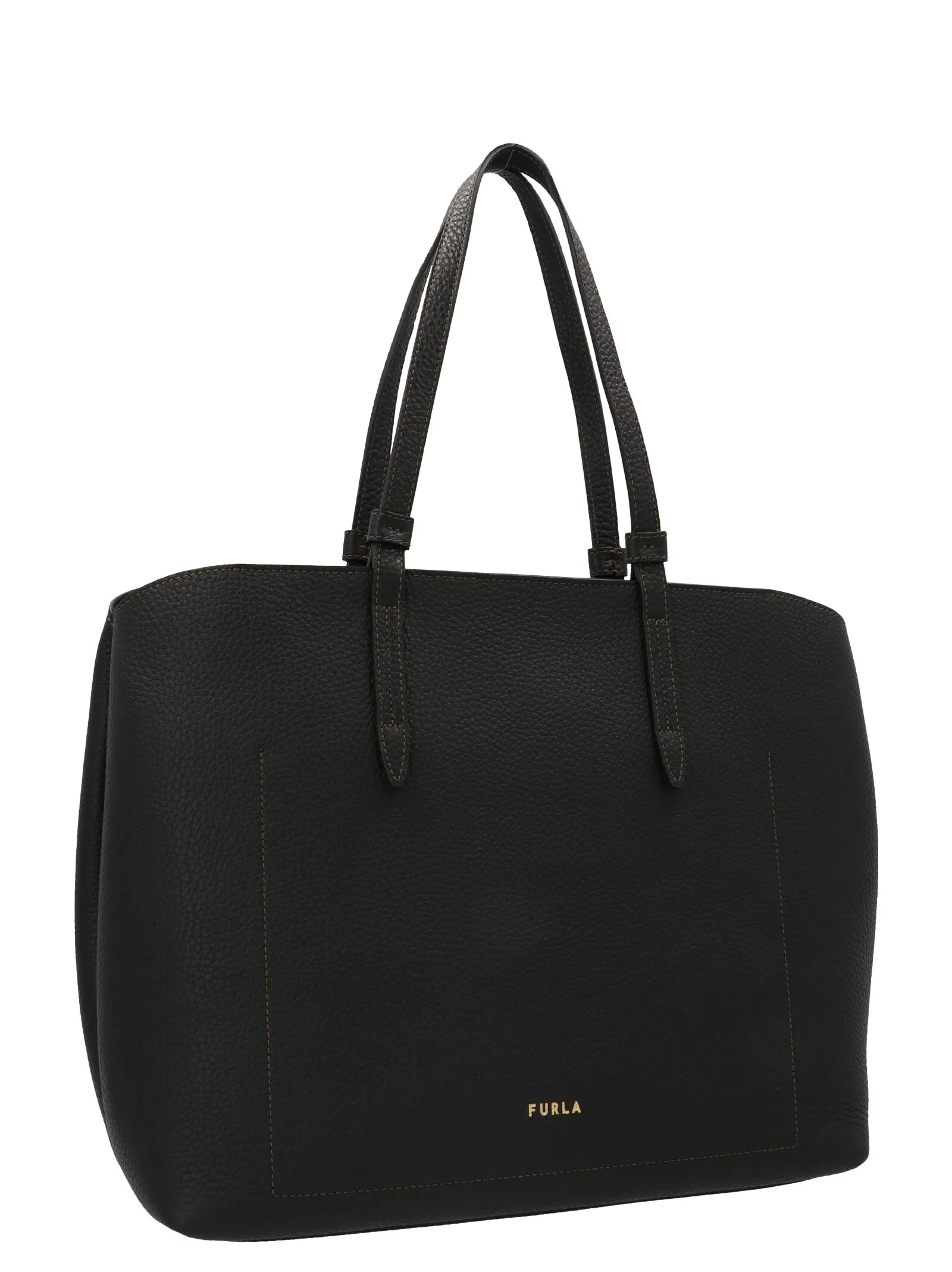Furla Primula Logo Plaque Tote Bag