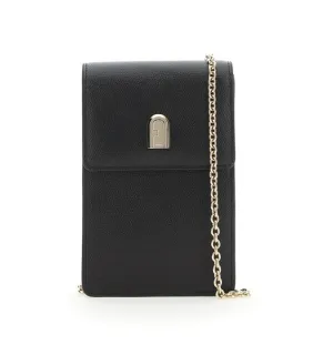 Furla Vertical Foldover Top Mini Crossbody Bag
