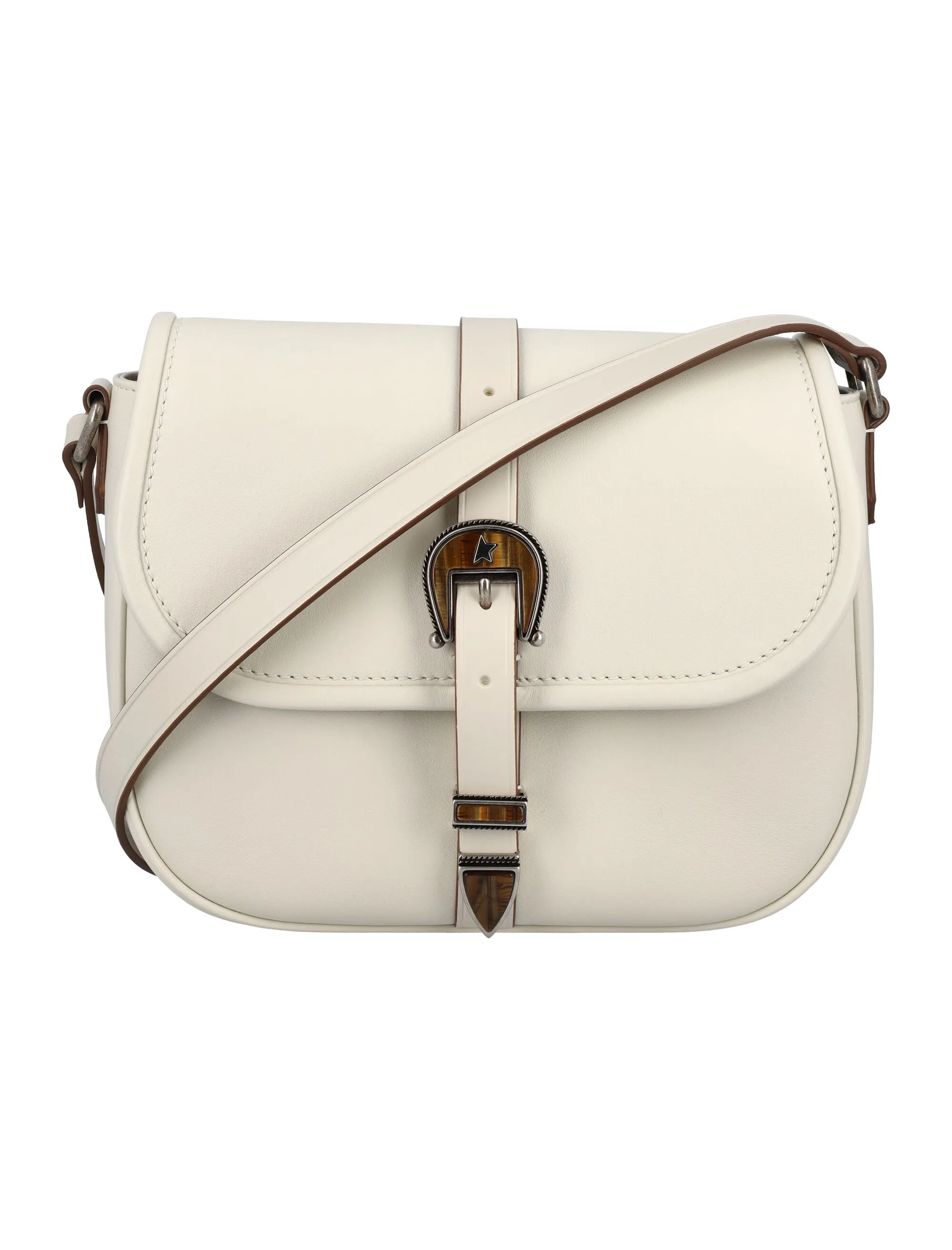 Golden Goose Deluxe Brand Foldover Buckled Shoulder Bag