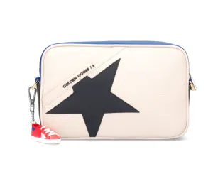 Golden Goose Deluxe Brand Star Panelled Crossbody Bag