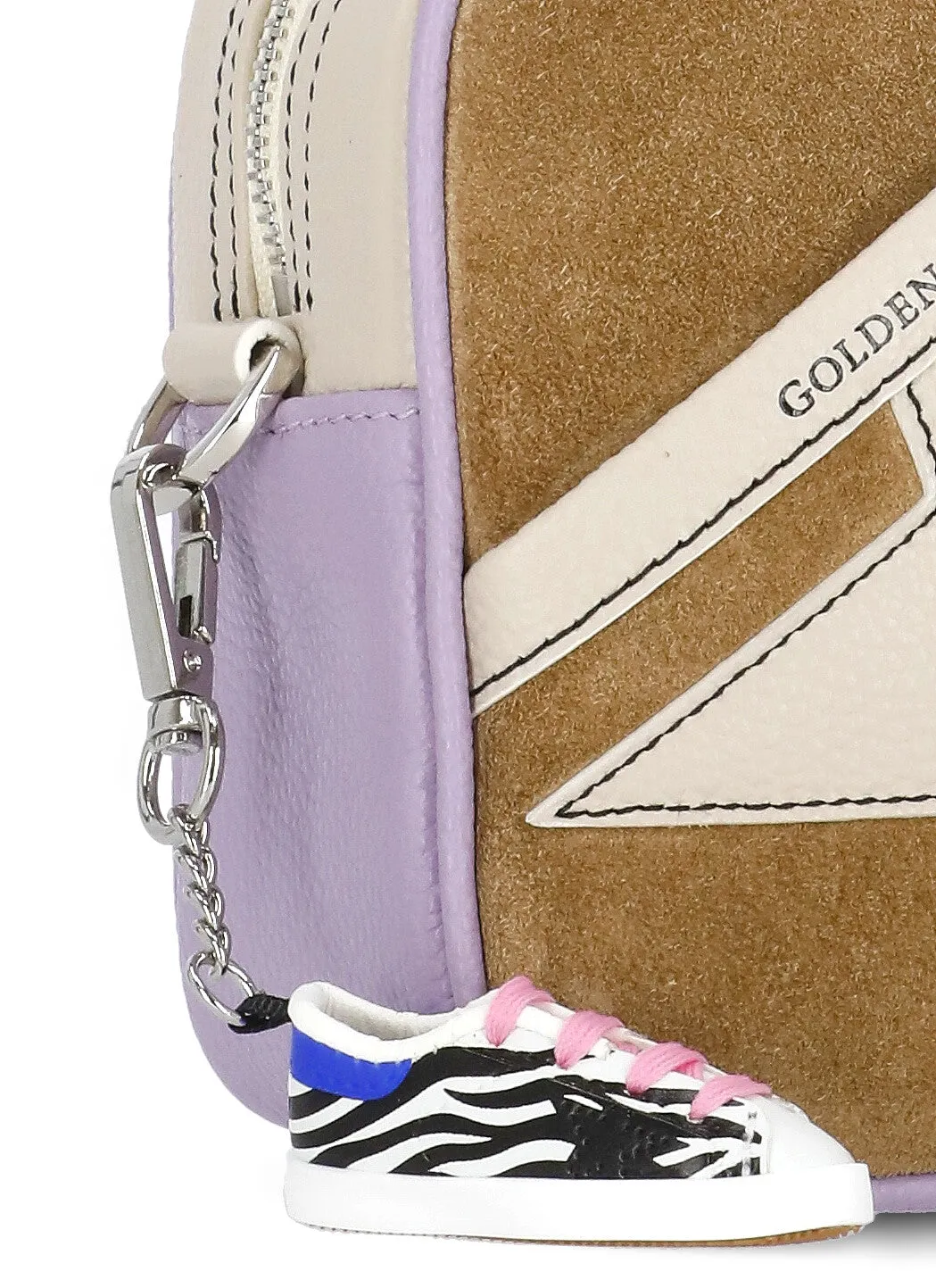Golden Goose Deluxe Brand Star Patch Zipped Shoulder Bag