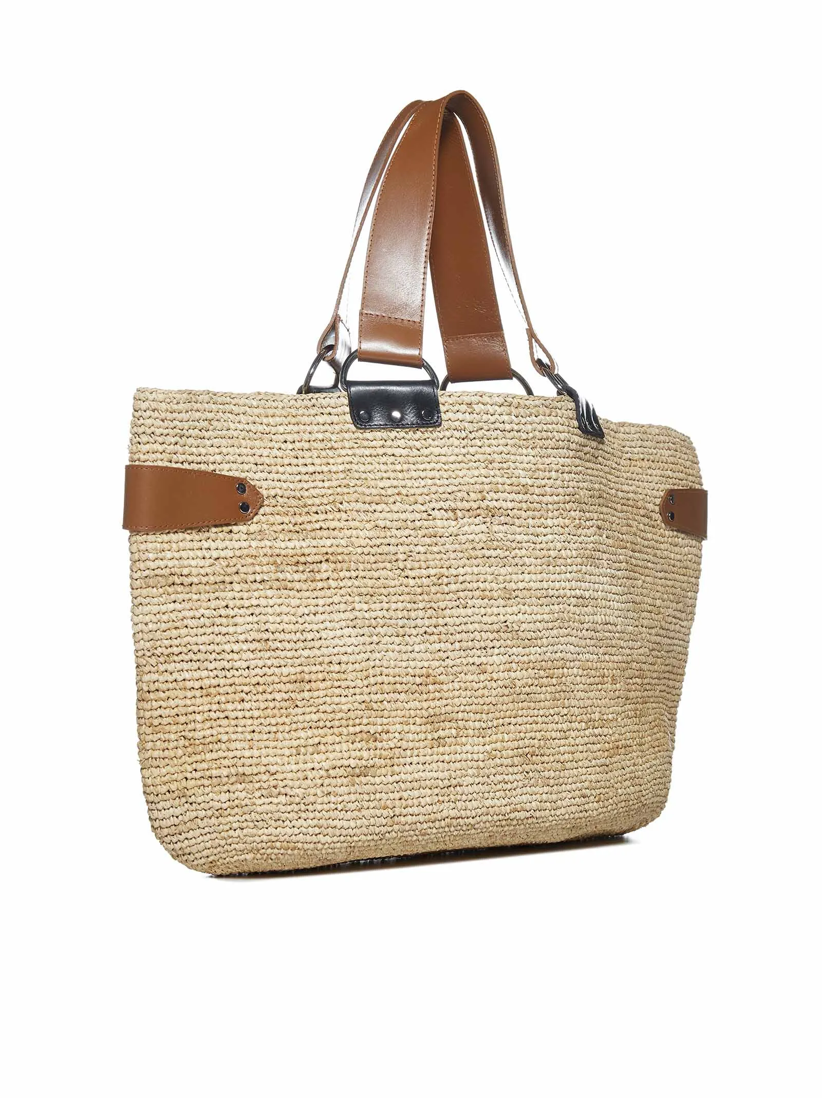 Isabel Marant toile Interwoven Open Top Tote Bag
