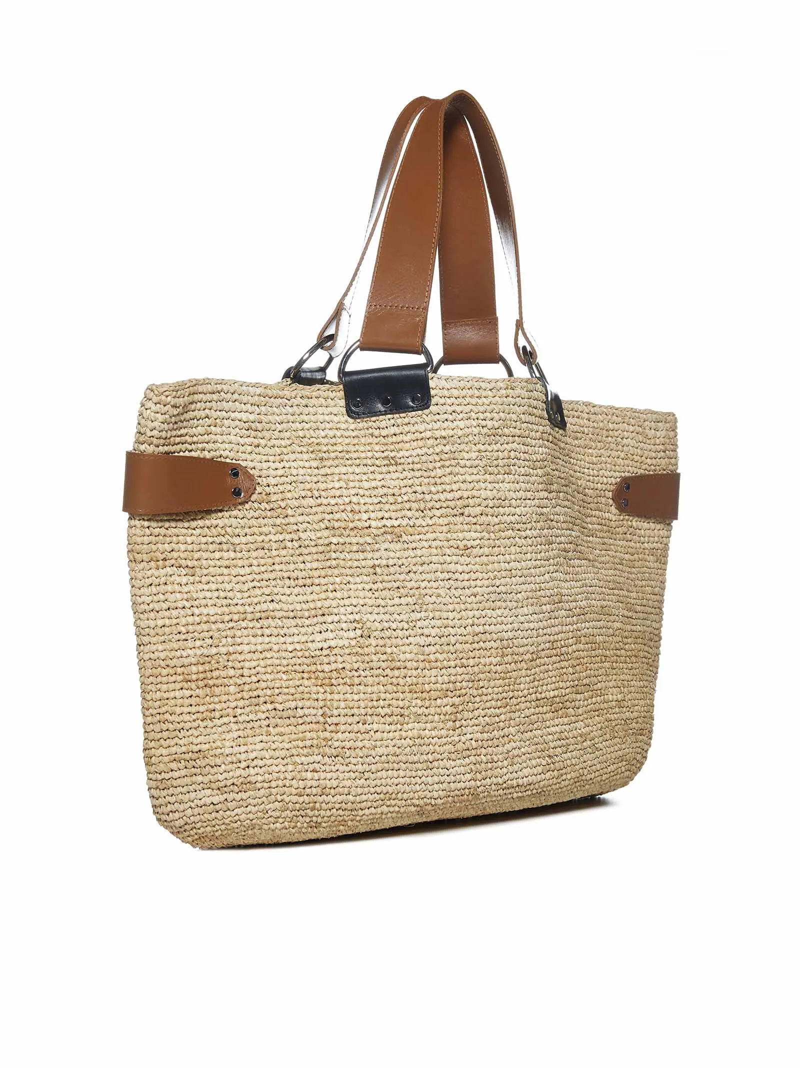 Isabel Marant toile Interwoven Open Top Tote Bag