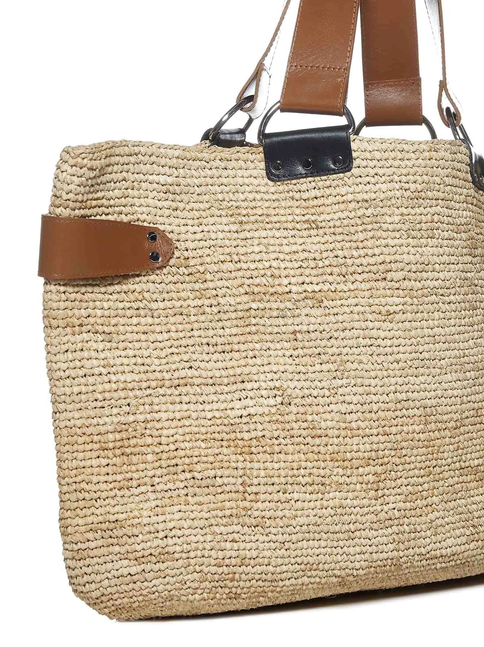 Isabel Marant toile Interwoven Open Top Tote Bag