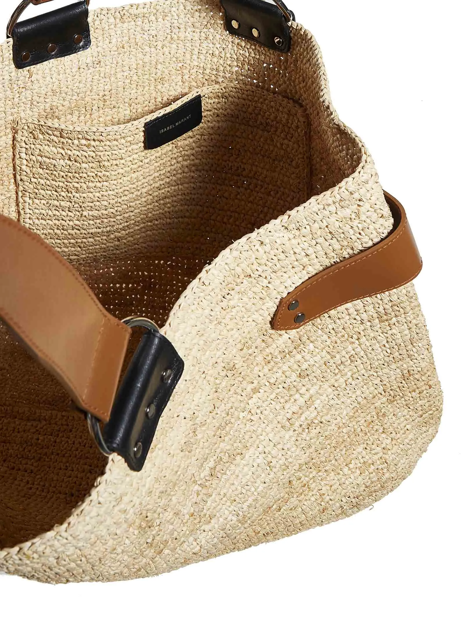 Isabel Marant toile Interwoven Open Top Tote Bag