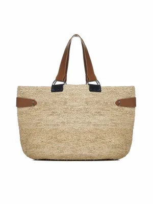 Isabel Marant toile Interwoven Open Top Tote Bag