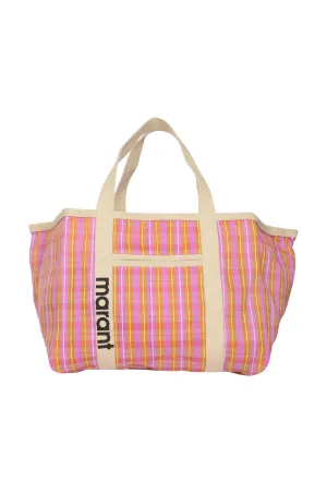 Isabel Marant Warden Striped Shopping Bag