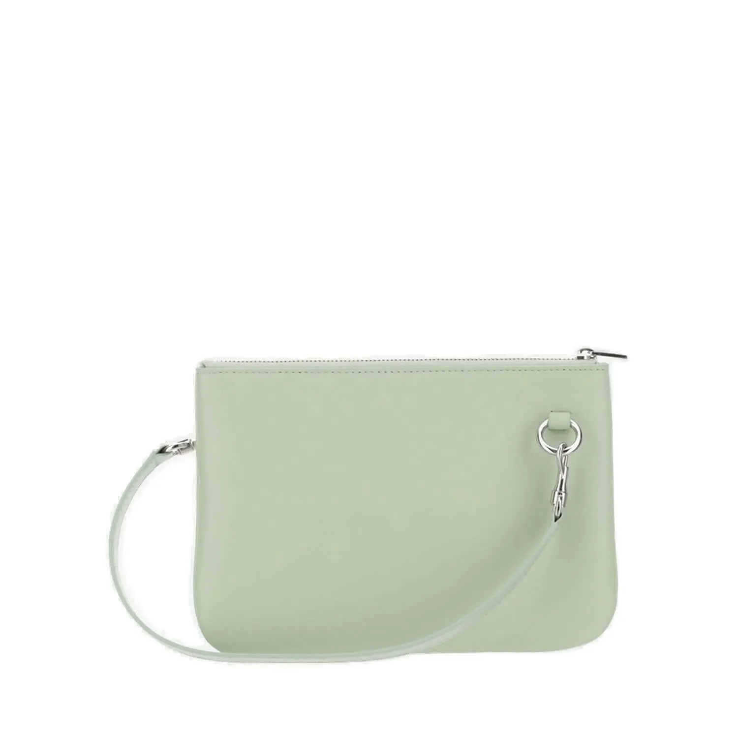 Jil Sander Logo Embossed Medium Shoulder Bag