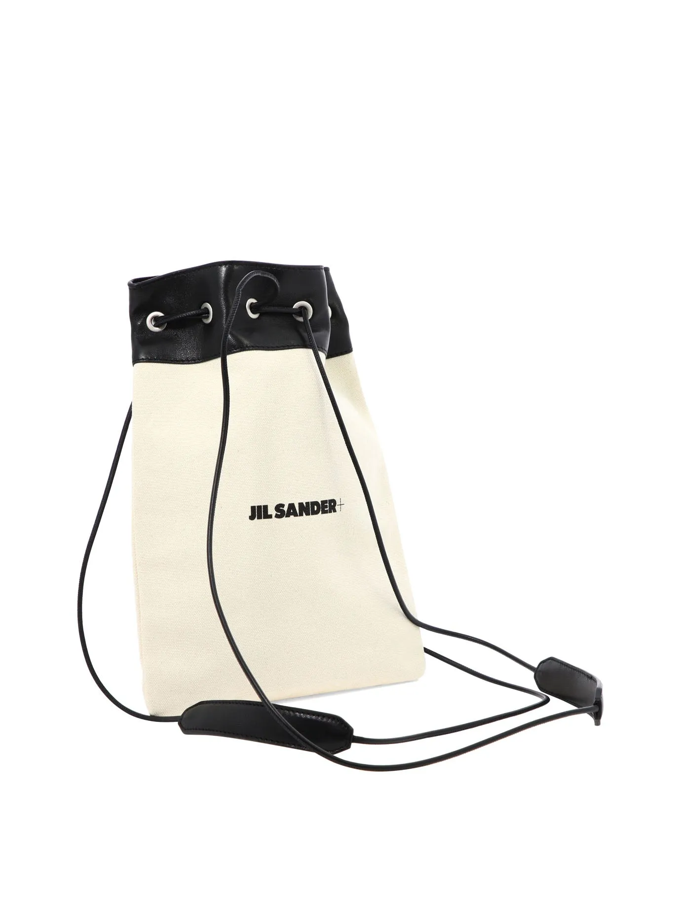 Jil Sander  Logo Printed Strapped Shoulder Bag