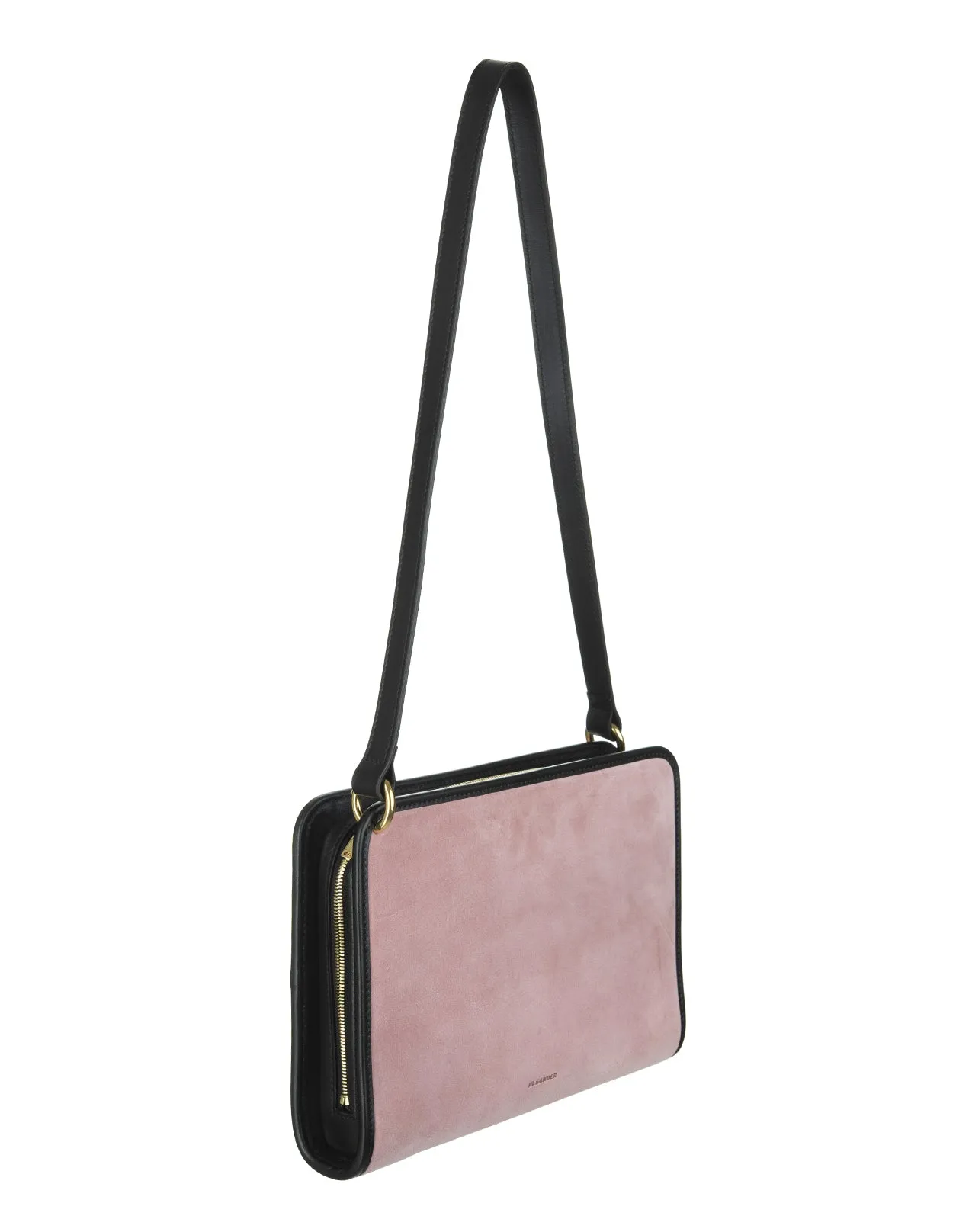 Jil Sander Strapped Zip-Up Shoulder Bag