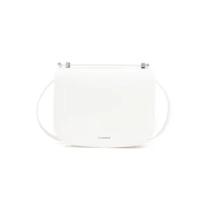 Jil Sander Taos Logo Embossed Shoulder Bag