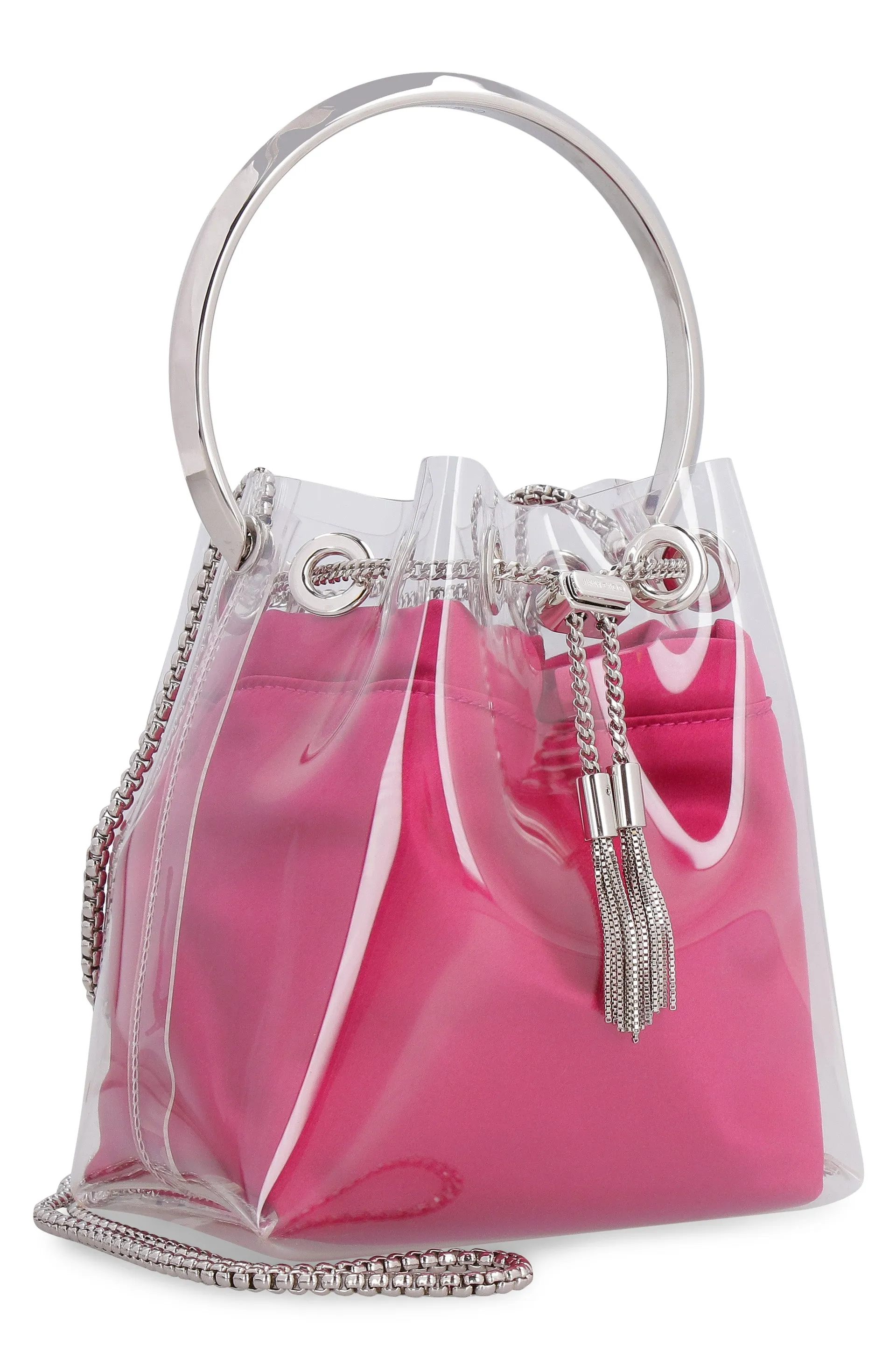 Jimmy Choo Bon Bon Drawstring Mini Bucket Bag
