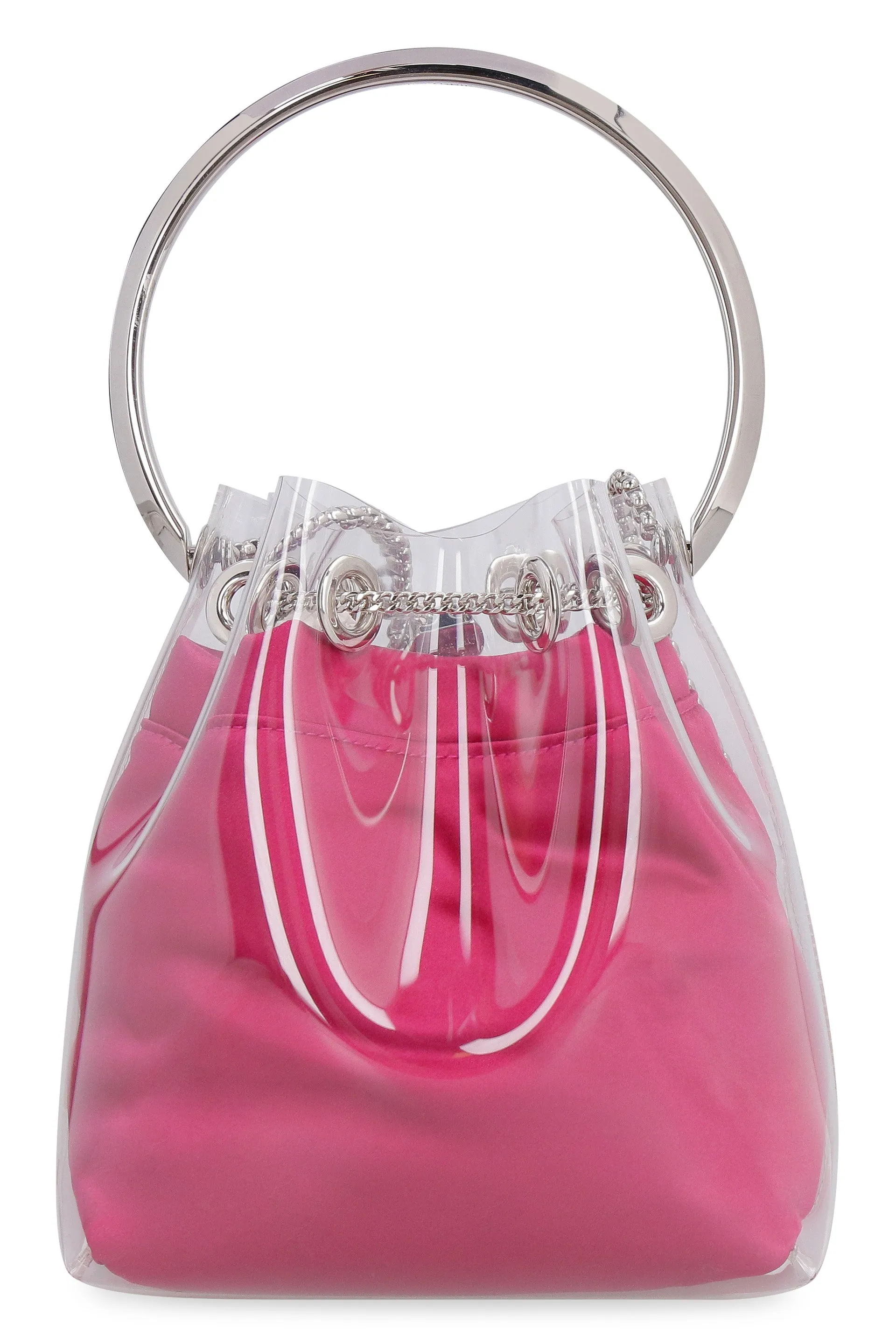 Jimmy Choo Bon Bon Drawstring Mini Bucket Bag