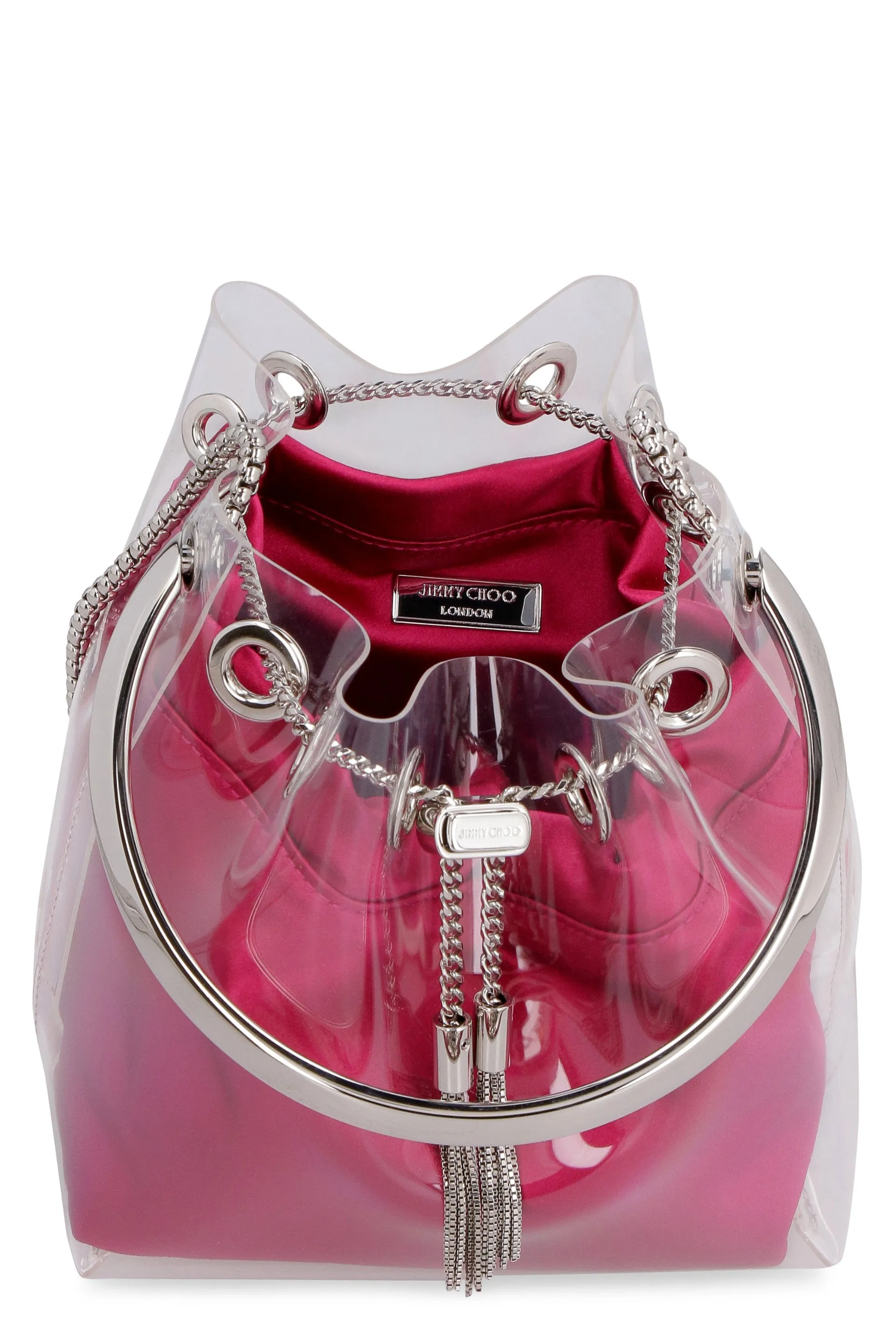 Jimmy Choo Bon Bon Drawstring Mini Bucket Bag