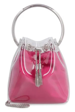 Jimmy Choo Bon Bon Drawstring Mini Bucket Bag
