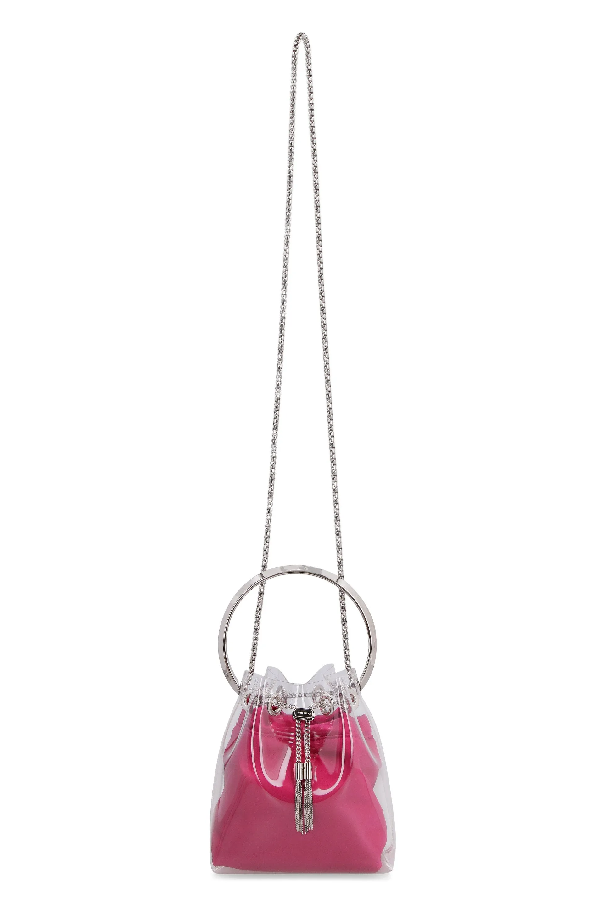 Jimmy Choo Bon Bon Drawstring Mini Bucket Bag