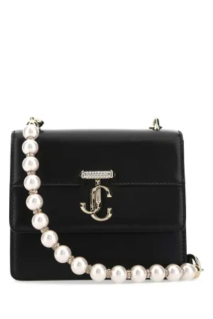 Jimmy Choo Logo Plaque Embellished Shoulder Bag