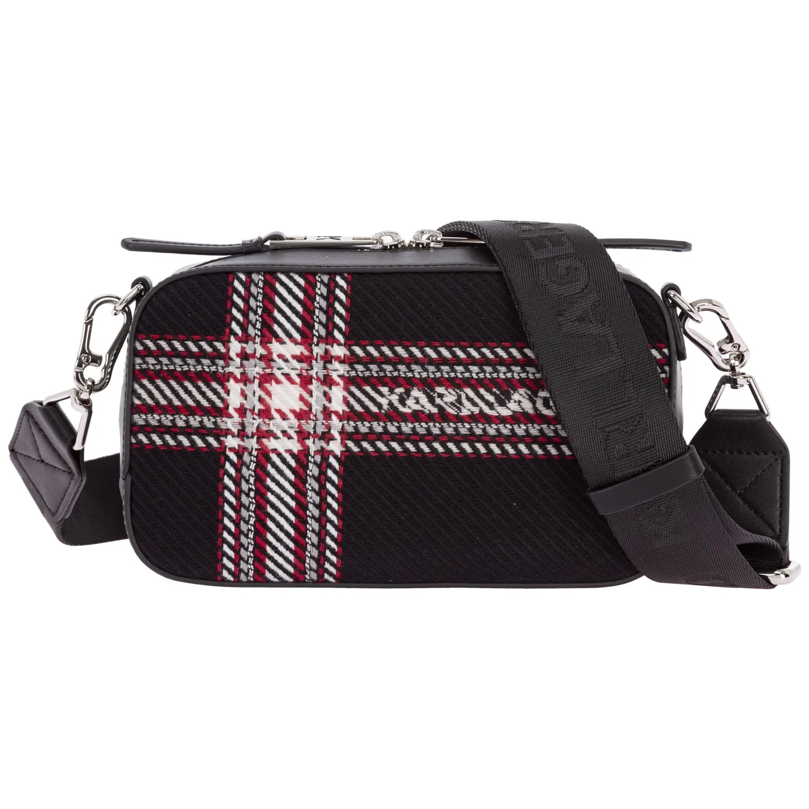 Karl Lagerfeld K/Skuare Checked Camera Bag