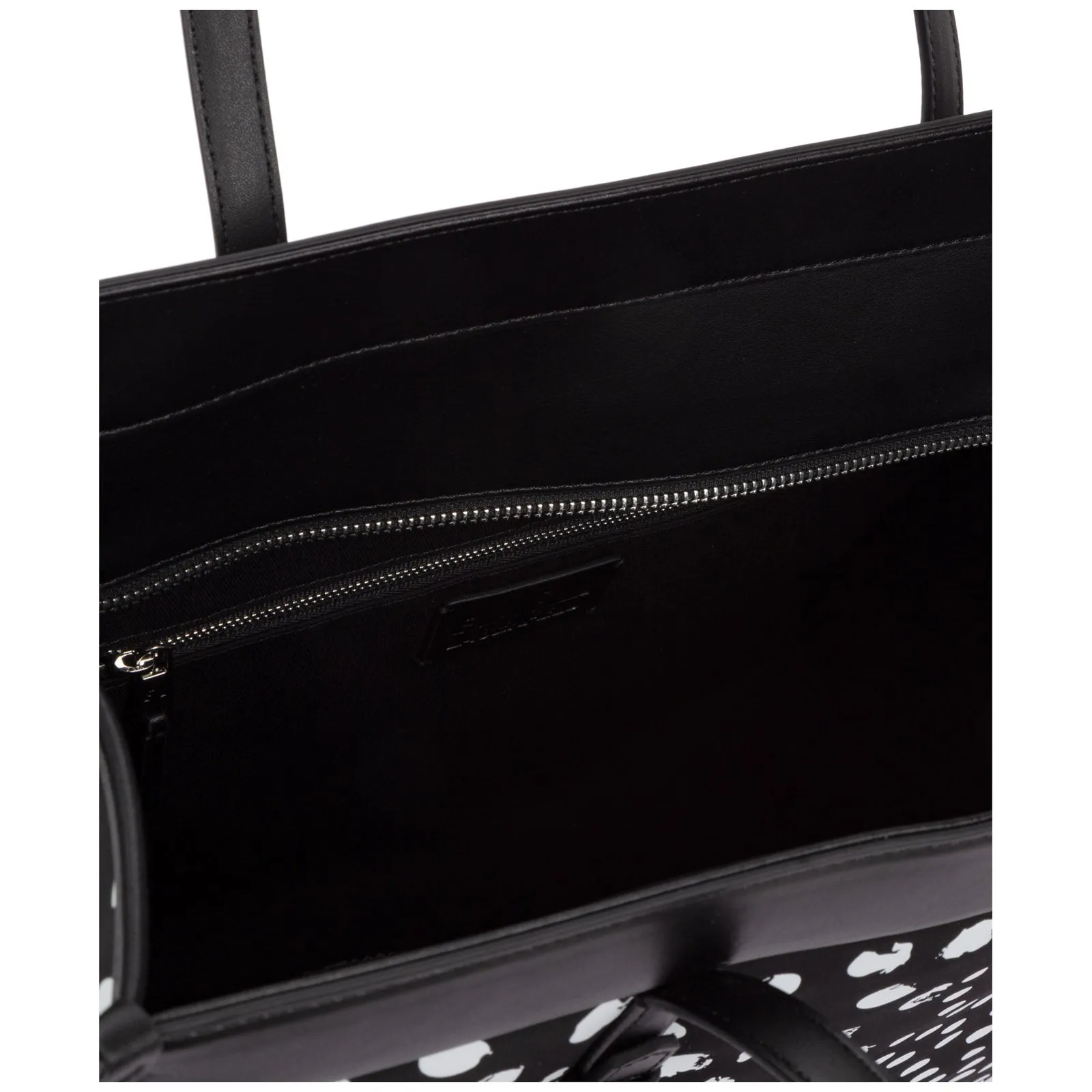 Karl Lagerfeld K/Skuare Dots Zipped Tote Bag