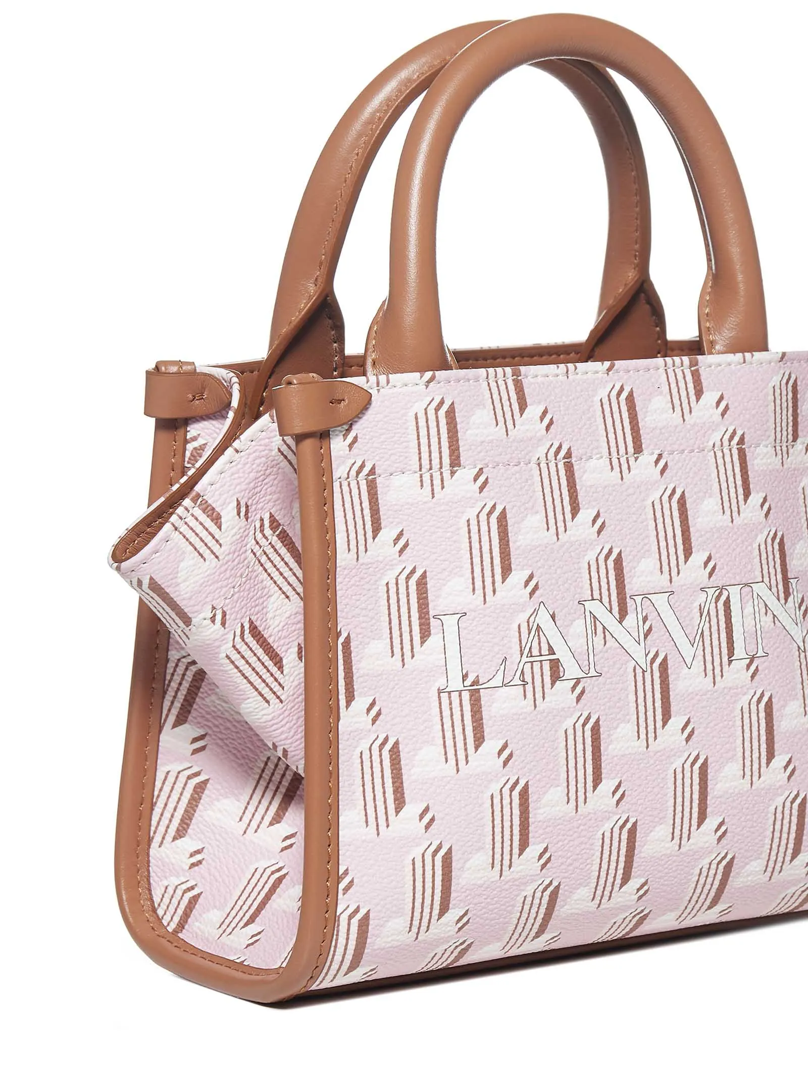 Lanvin Allover Logo Printed Tote Bag