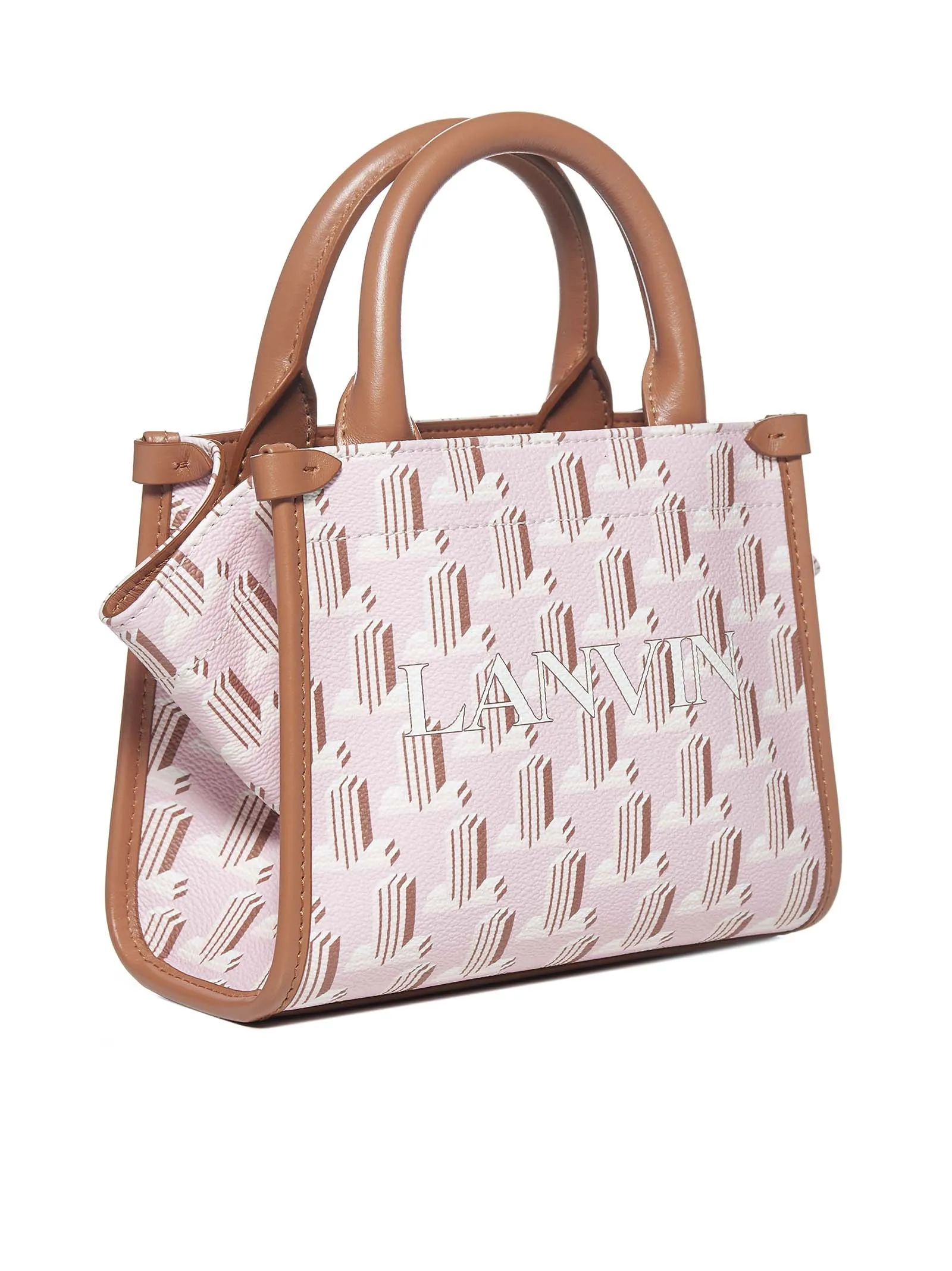 Lanvin Allover Logo Printed Tote Bag