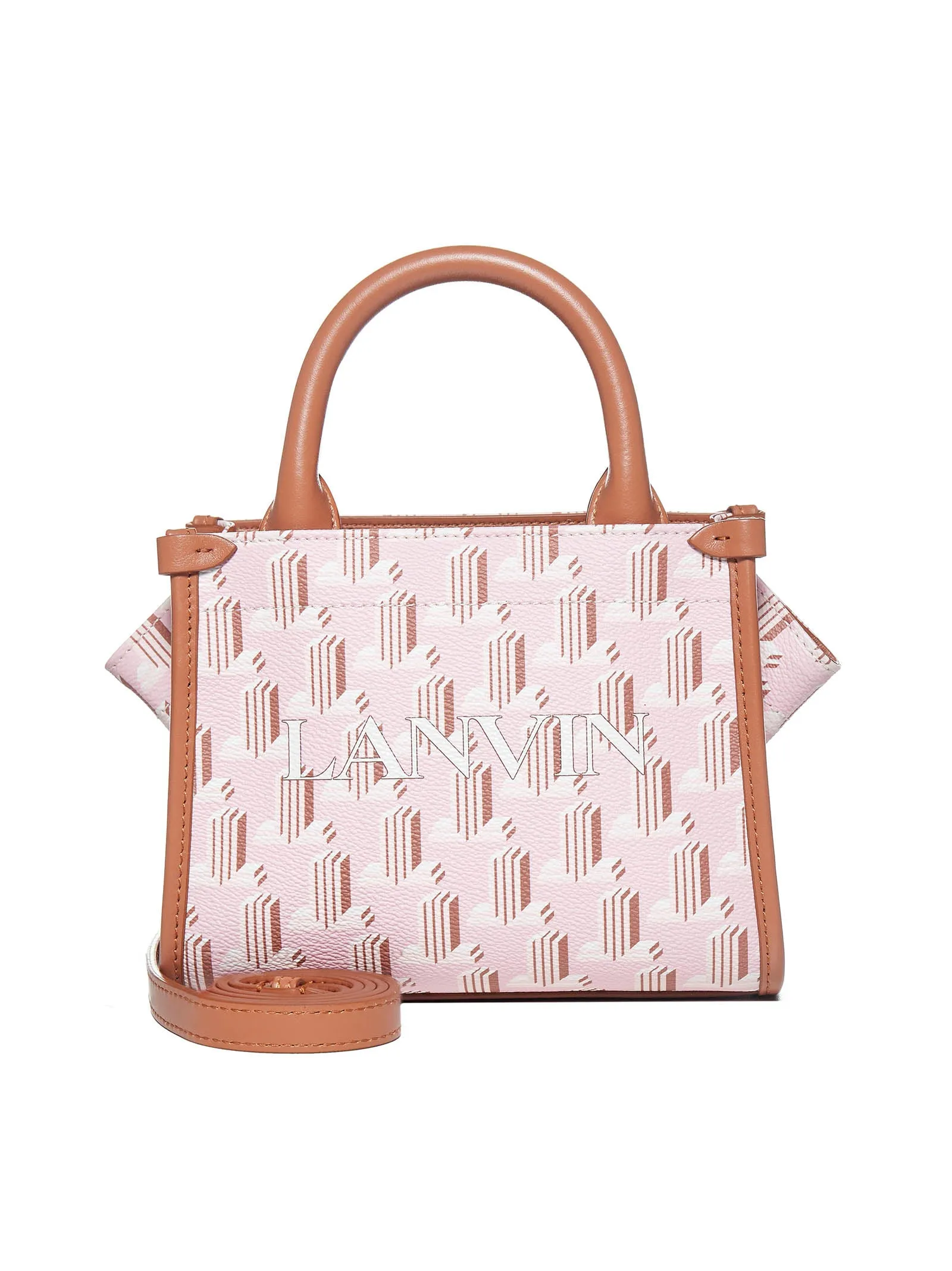 Lanvin Allover Logo Printed Tote Bag