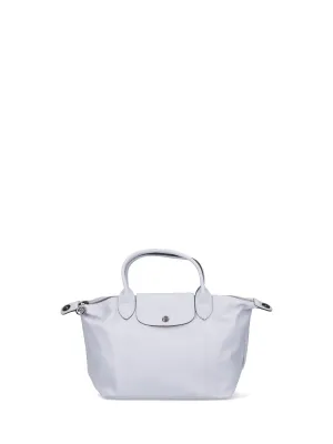 Longchamp Le Pliage Cuir Top Handle Bag