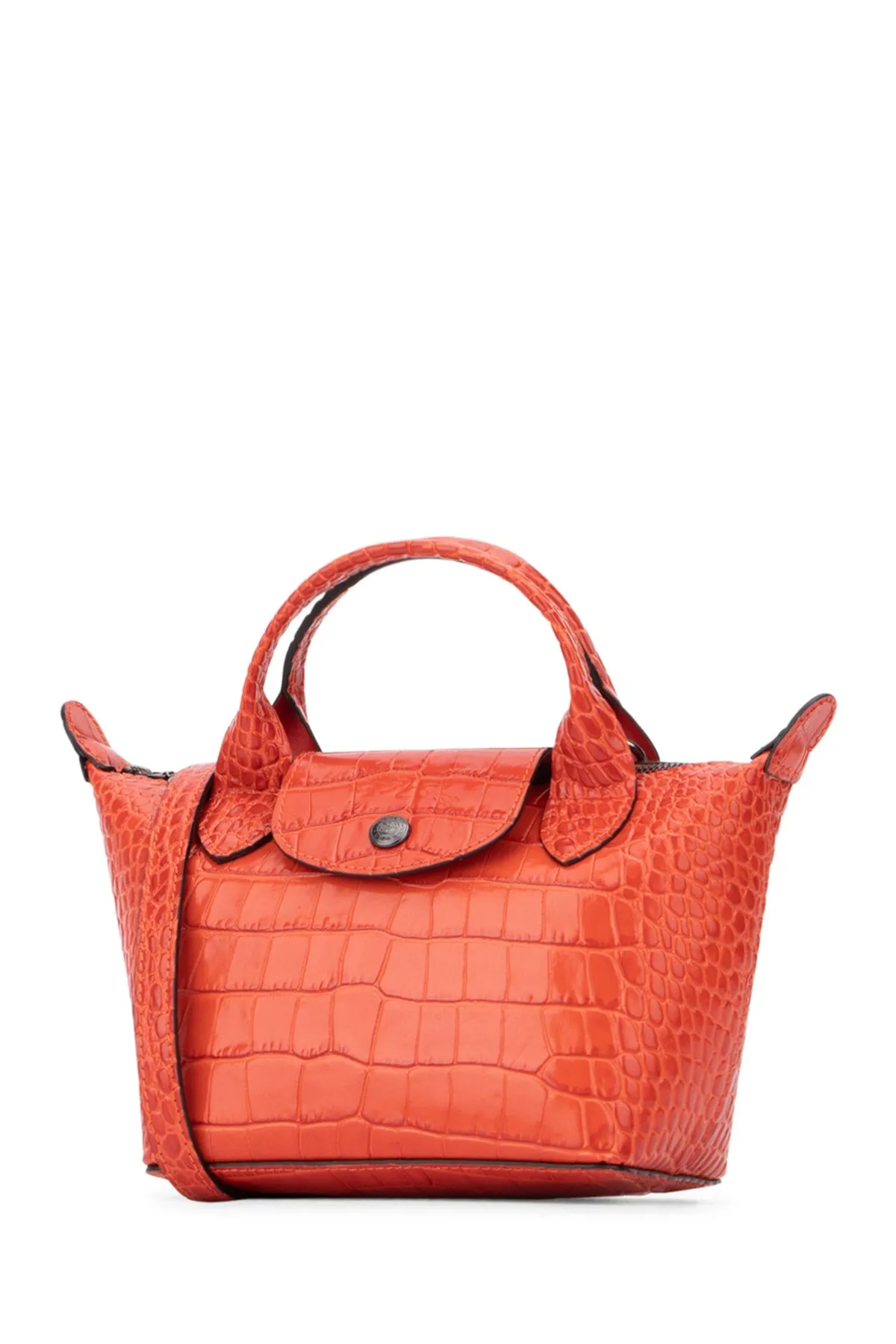 Longchamp Le Pliage Cuir XS Top Handle Bag