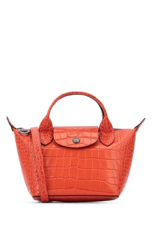 Longchamp Le Pliage Cuir XS Top Handle Bag