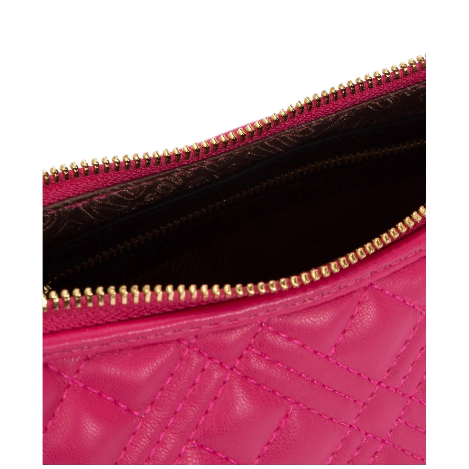 Love Moschino Chain Link Quilted Shoulder Bag